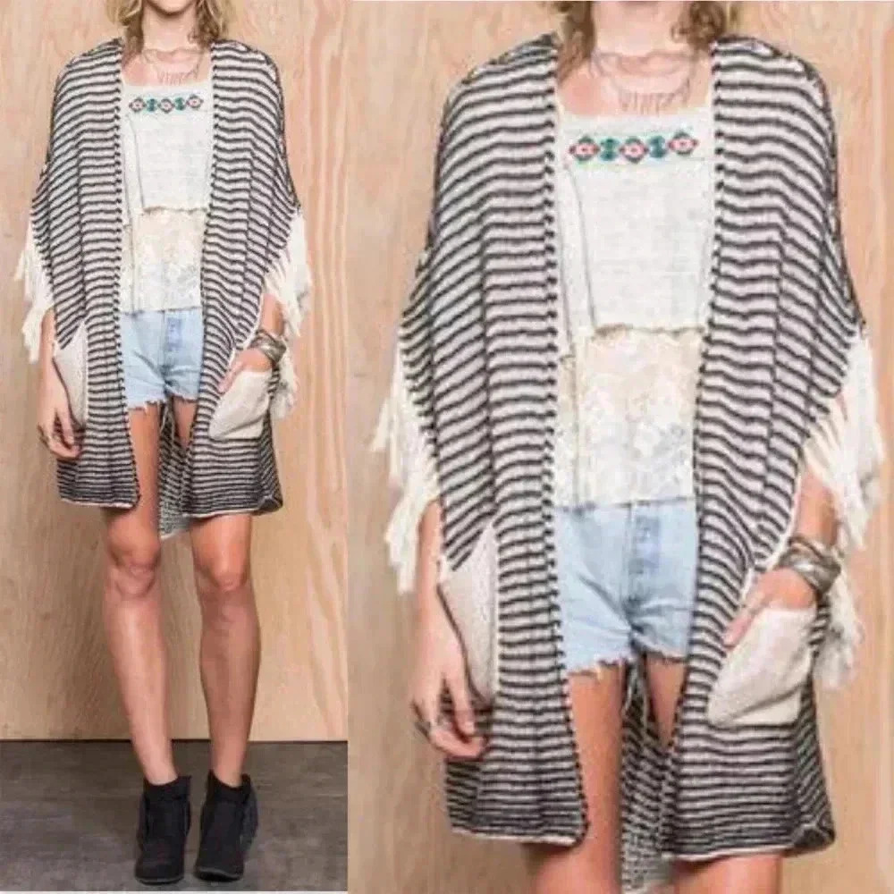 SLOANE ROUGE CARDIGAN / SWEATER KIMONO